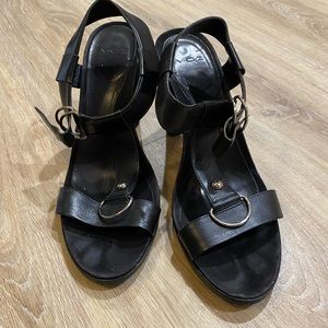 VOZ Black Sandals 8M